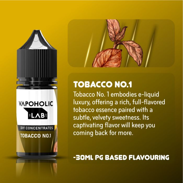 Tobacco No.1 Concentrate E Liquid Vape Juice